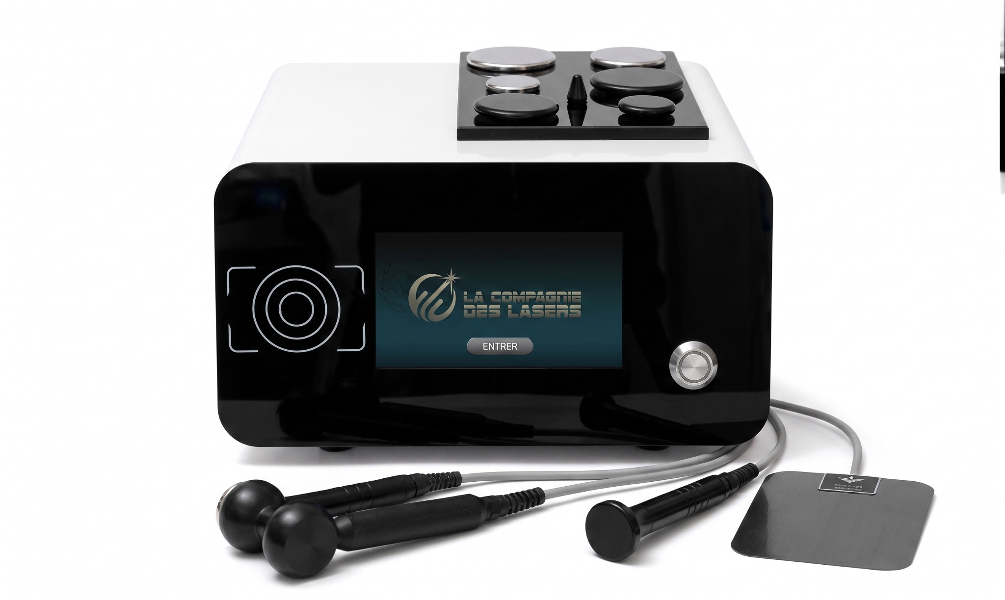 Neo RF vue de face avec applicateurs